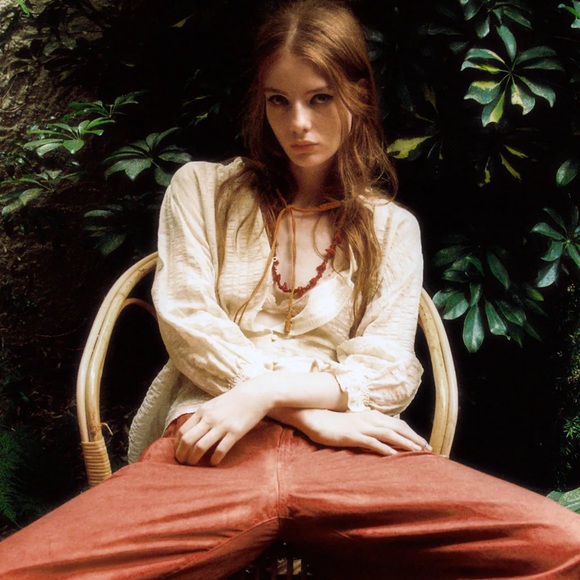 Zara rustic blouse - Picture 6 of 7